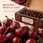 Premium Fresh USA Cherries | 1.5kg Gift Box | Jumbo 3J–4J+ - Image 2