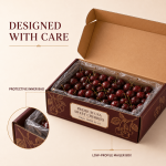 Premium Fresh USA Cherries | 1.5kg Gift Box | Jumbo 3J–4J+ - Image 3
