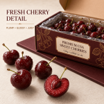 Premium Fresh USA Cherries | 1.5kg Gift Box | Jumbo 3J–4J+ - Image 4